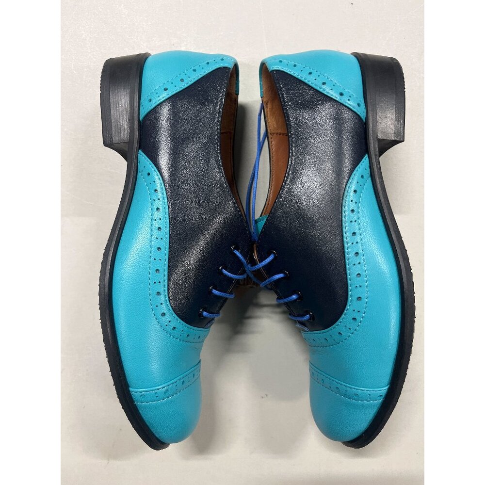 Boggart - Julia Bo Women's Oxford Shoes, Colorblock Lace-up Shoes, EU 37/US 6.5